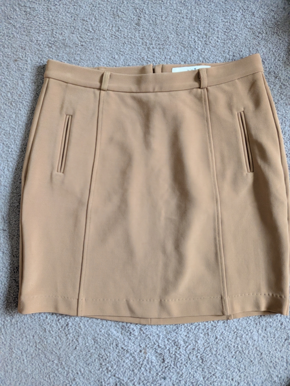 Forever 21 Beige Tan Mini Skirt